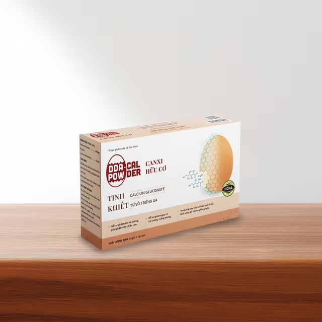 Hộp DDA Cal-Powder Canxi hữu cơ